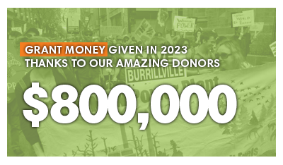 Grant money given in 2020 thanks to our amazing donors - $800,000